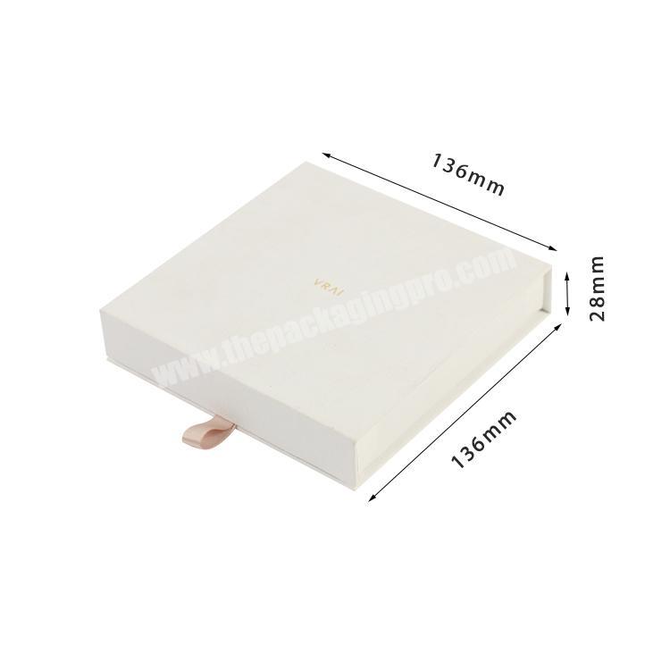 white cardboard paper magnet for jewelry box