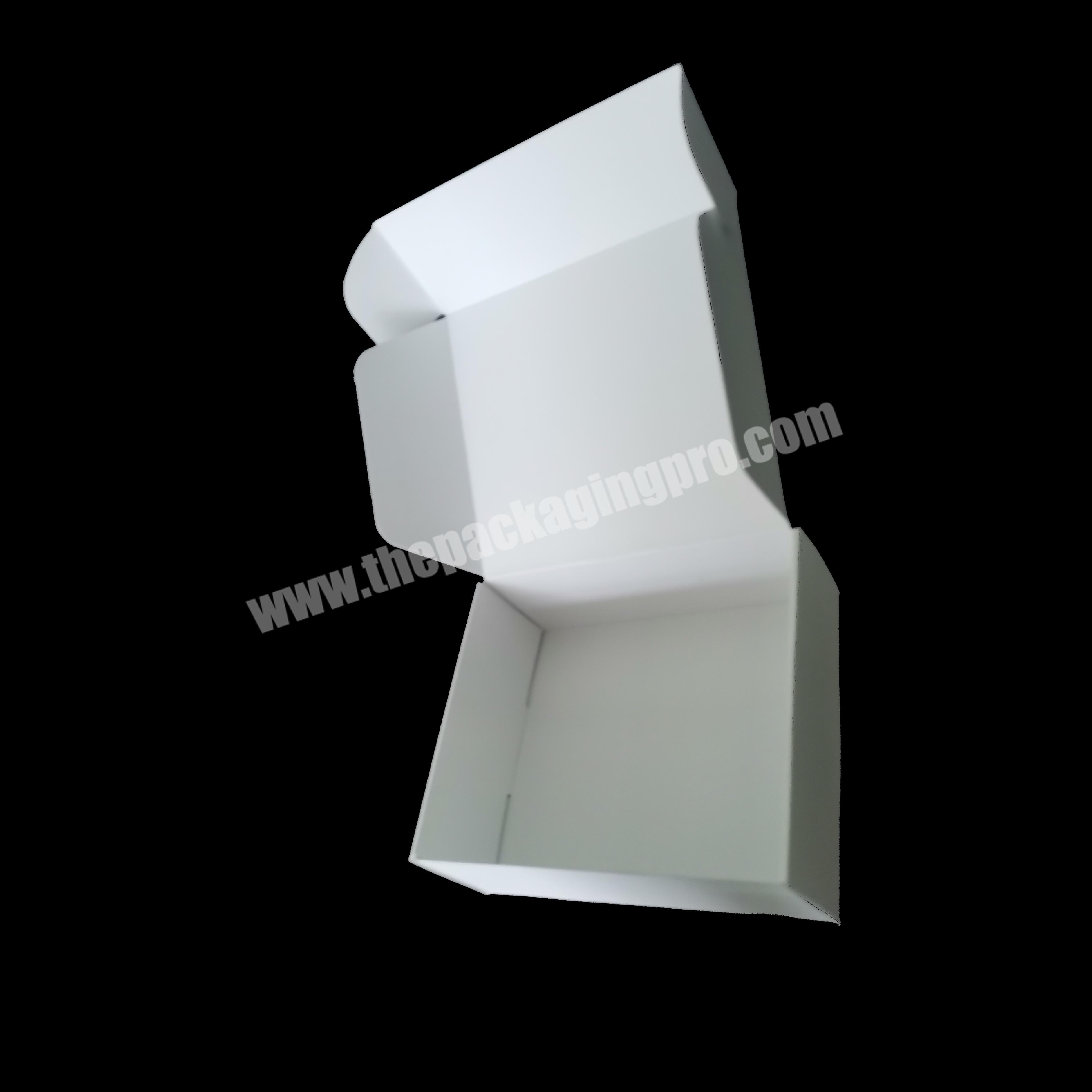 White corrugated paper board printing carton socket cookware packing box