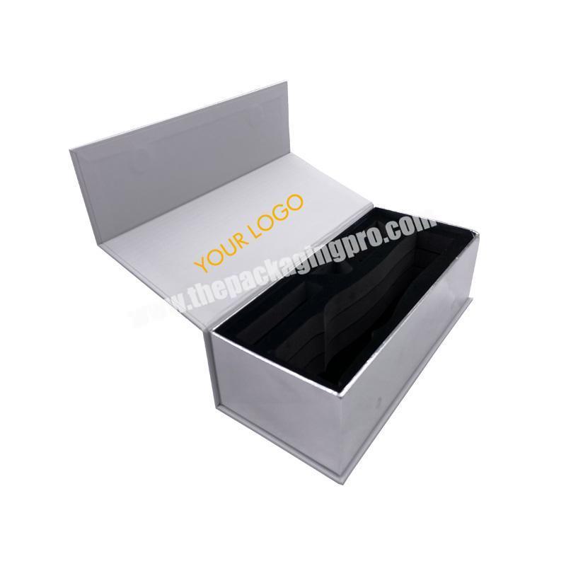 white paper box for cosmetic perfume bottle packaging