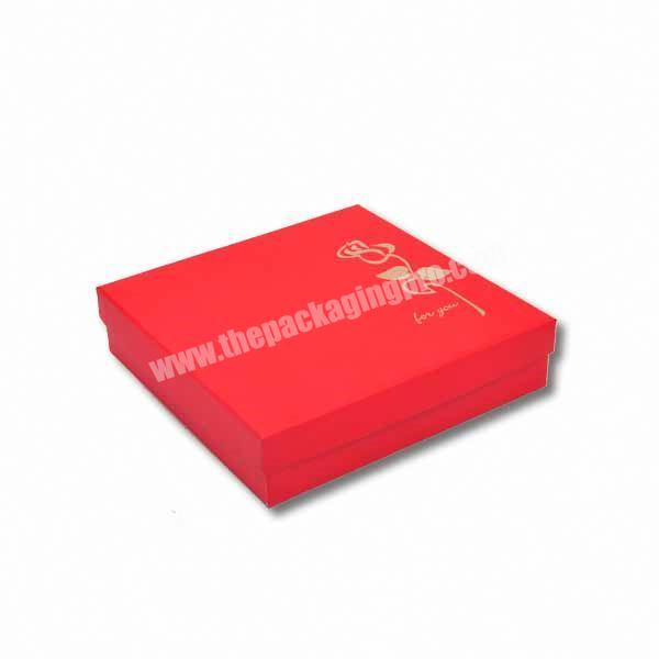 Wholesale 2 pieces base and lid custom jewelry packaging box