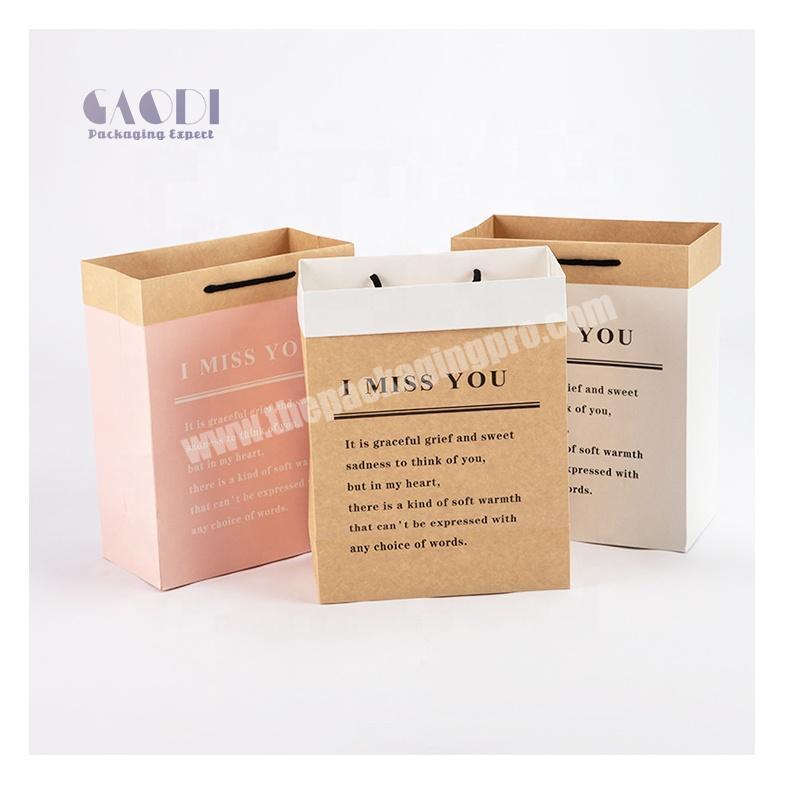 Wholesale Best Selling Kraft Fresh Flowers Packaging Hug Bags Dried Flower Paper Bag
