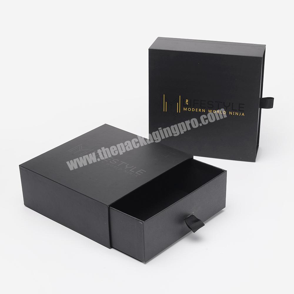 Custom Printed Black Boxes - Logo Printed Black Boxes