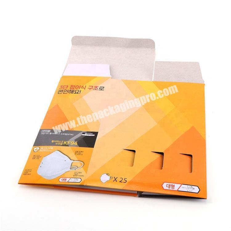 Wholesale Box for Surgical Face Mask Packaging  Offset printing Paper Box With Logo