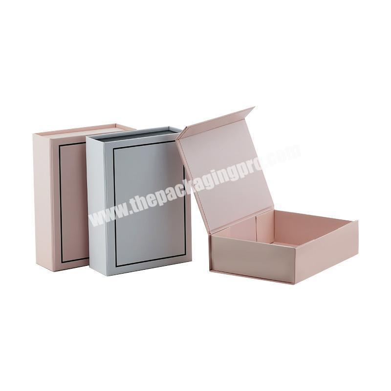 Wholesale bulk price custom color small cheap magnetic folding gift box