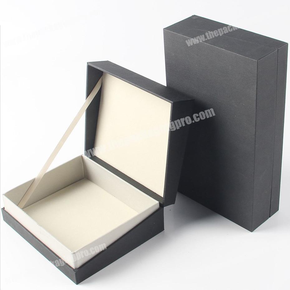 wholesale canada Satin lined black gift boxes