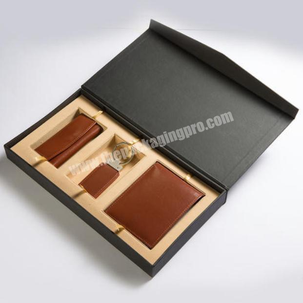 Wholesale cardboard box black EVA sponge foam insert packaging for