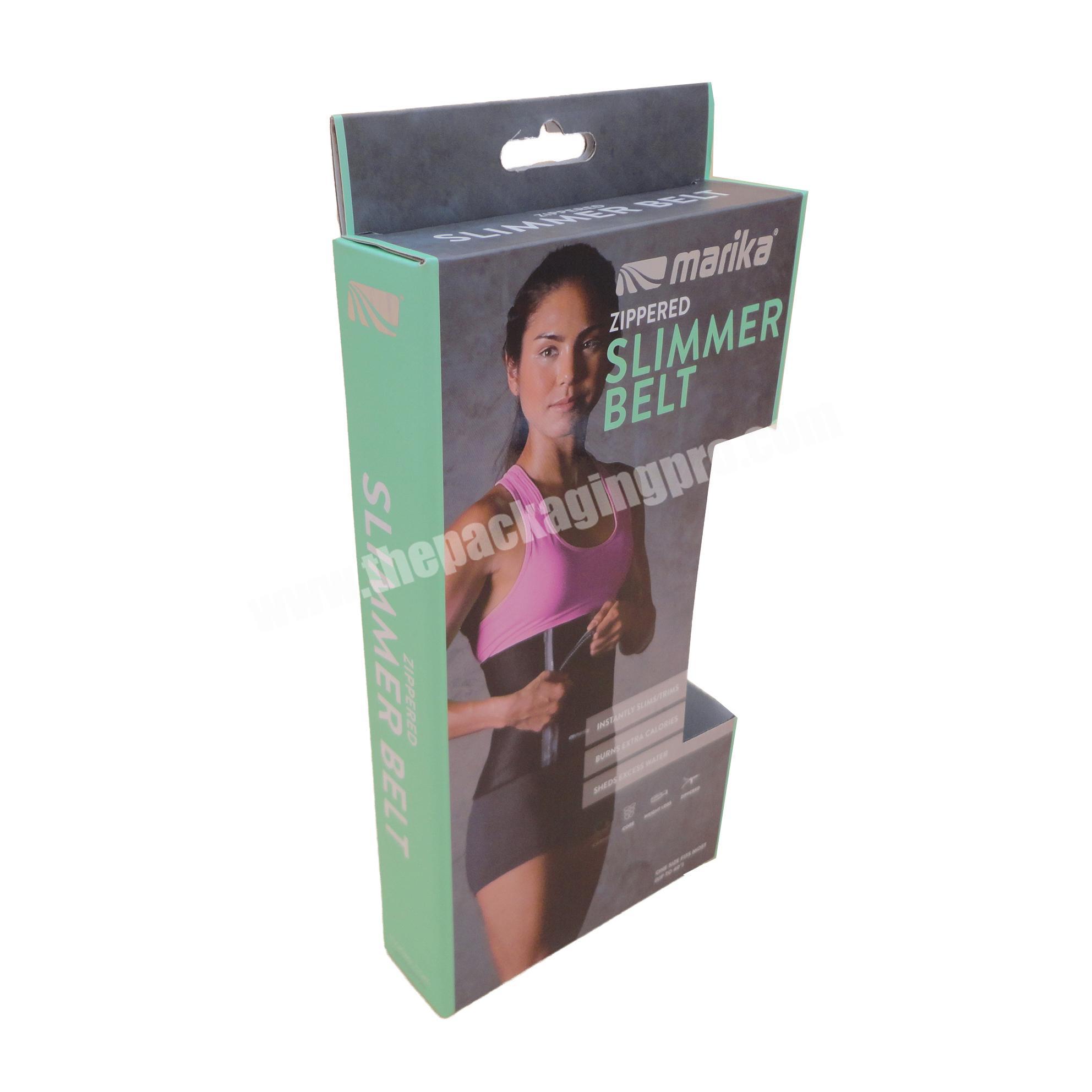 Wholesale cardboard box for slimmer belt boxes packaging