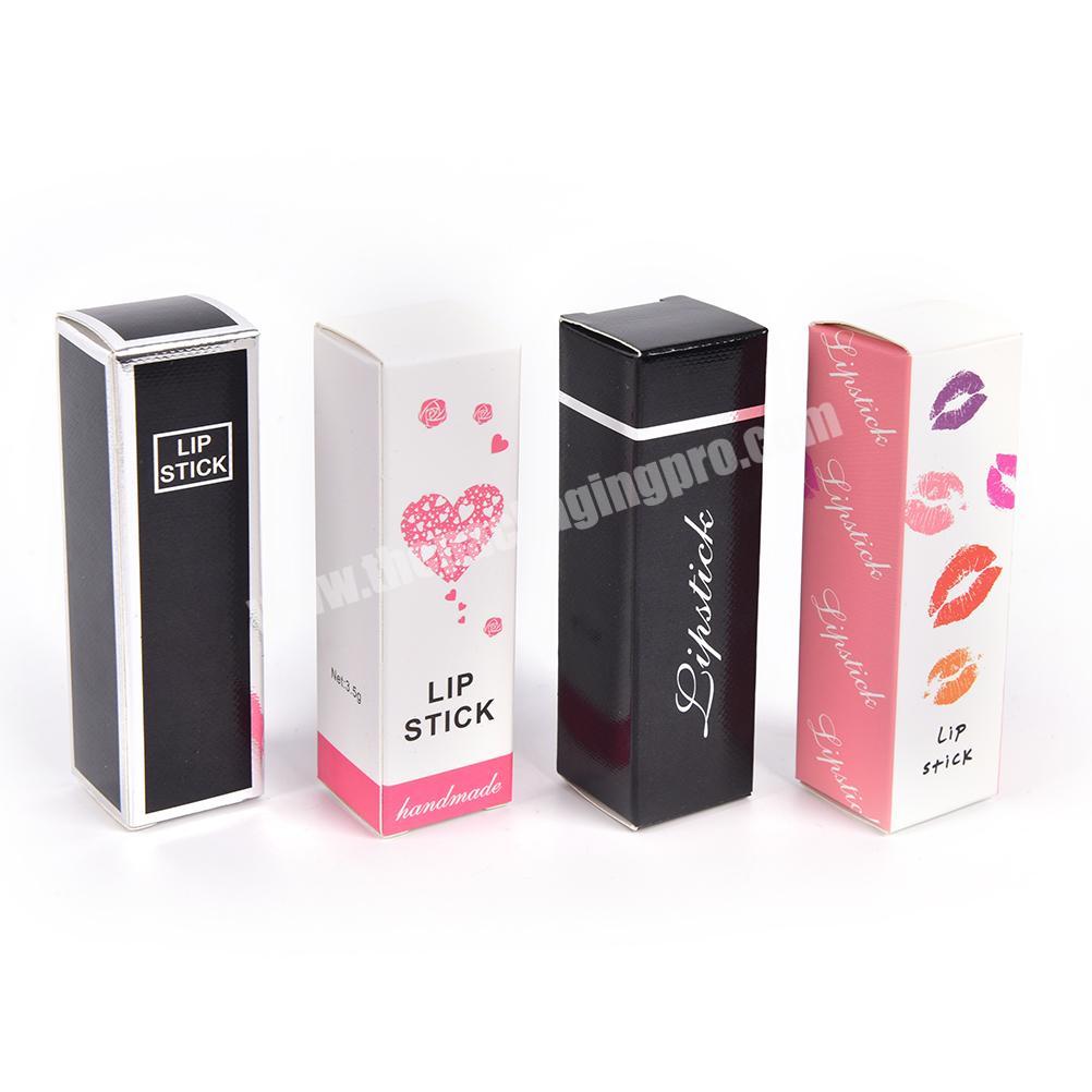 Wholesale cardboard lip gloss boxes packaging,unique boxes for lipstick