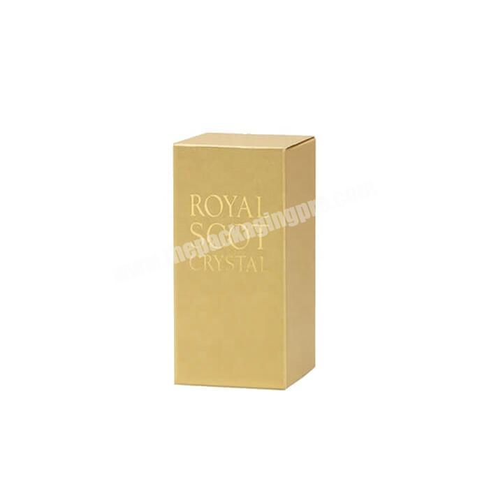 Wholesale cardboard paper gift packaging box perfume pack box