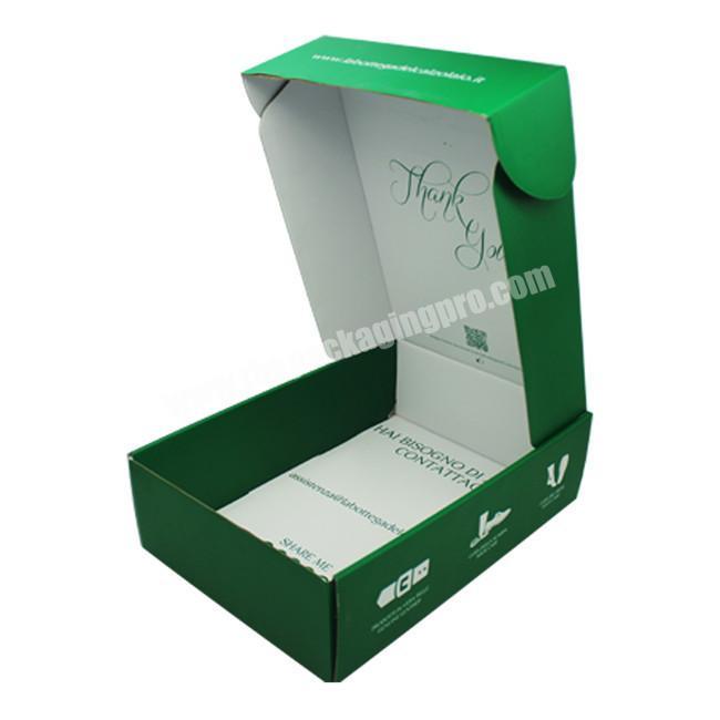Wholesale Cheap Flag Green Laptop Carton Cardboard Corrugated Packaging Box