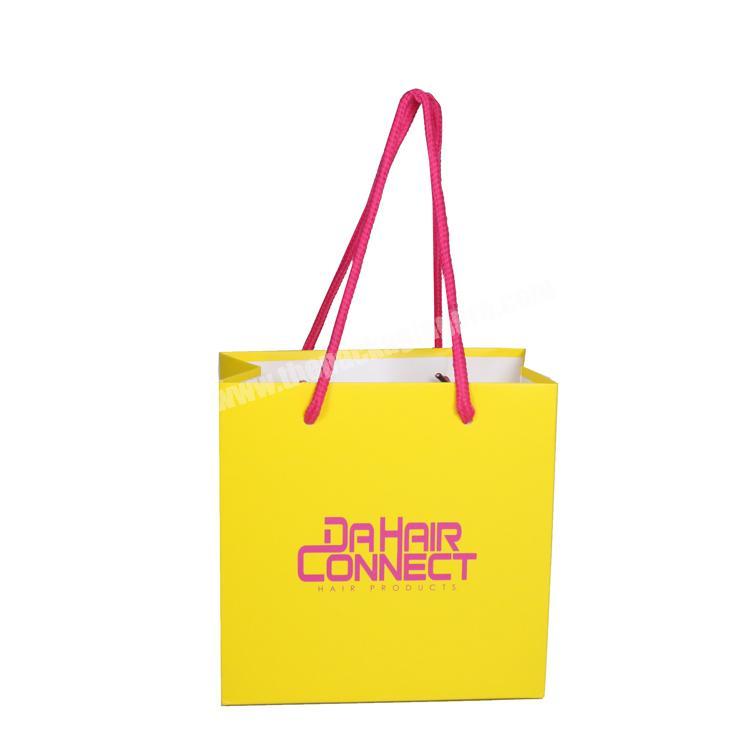Wholesale Cheap OEM Custom Printing Luxury Gift Shopping Paper Bag With Your Own Logo Print