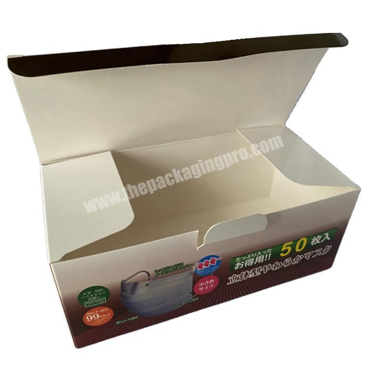Wholesale Cheap Price Disposable Face Mask Paper Box