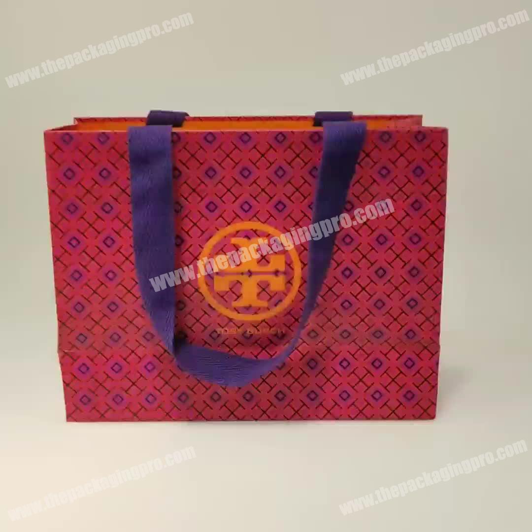 Wholesale China Manufacturer Printed Gift Custom Luxury Paper Bag With Your Own Logo
