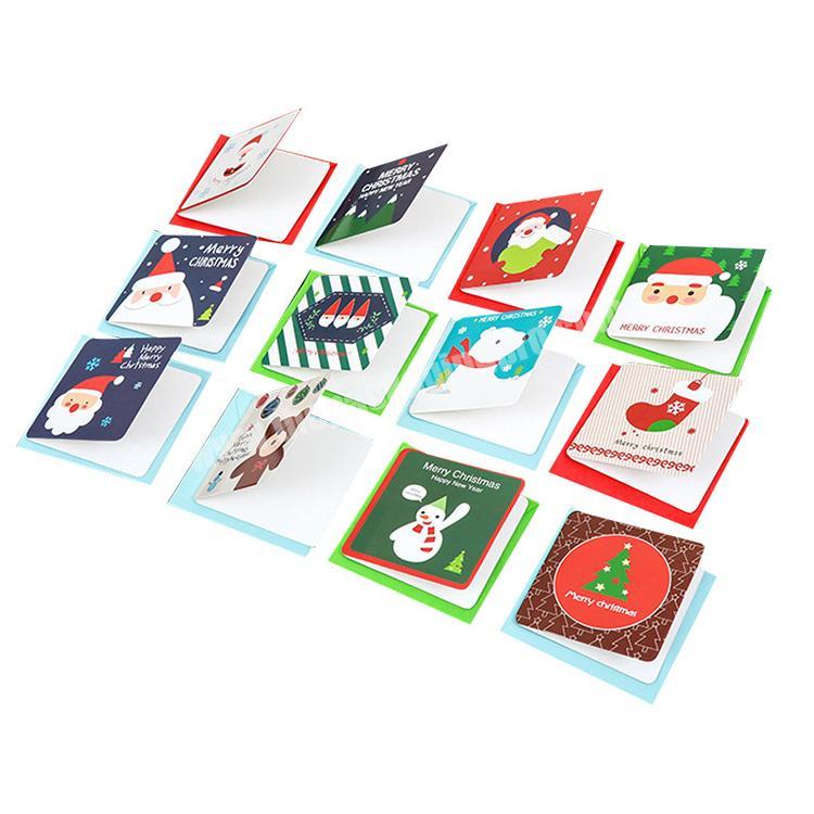 Wholesale China Supplier New Year Christmas Greeting Cards with Custom Printing