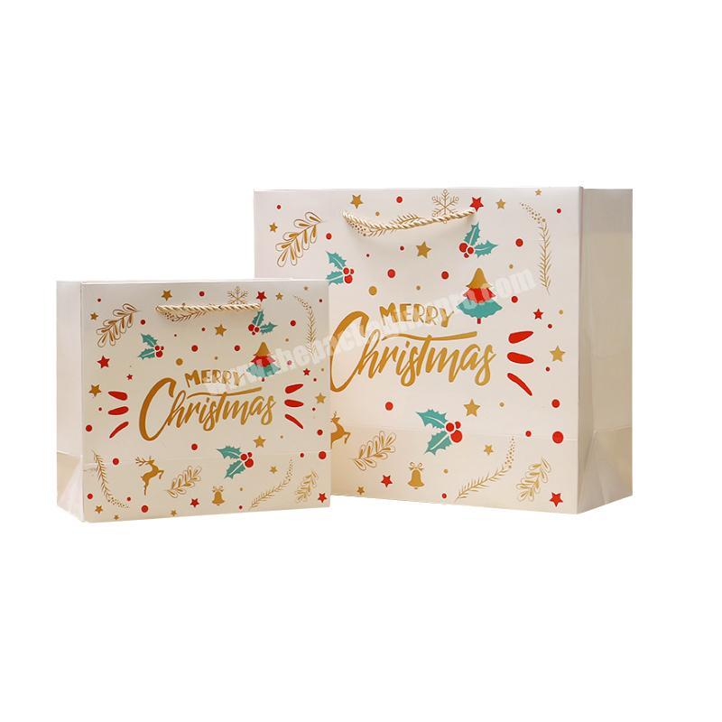 Wholesale Christmas Gift Packaging Shopping Paper Bags