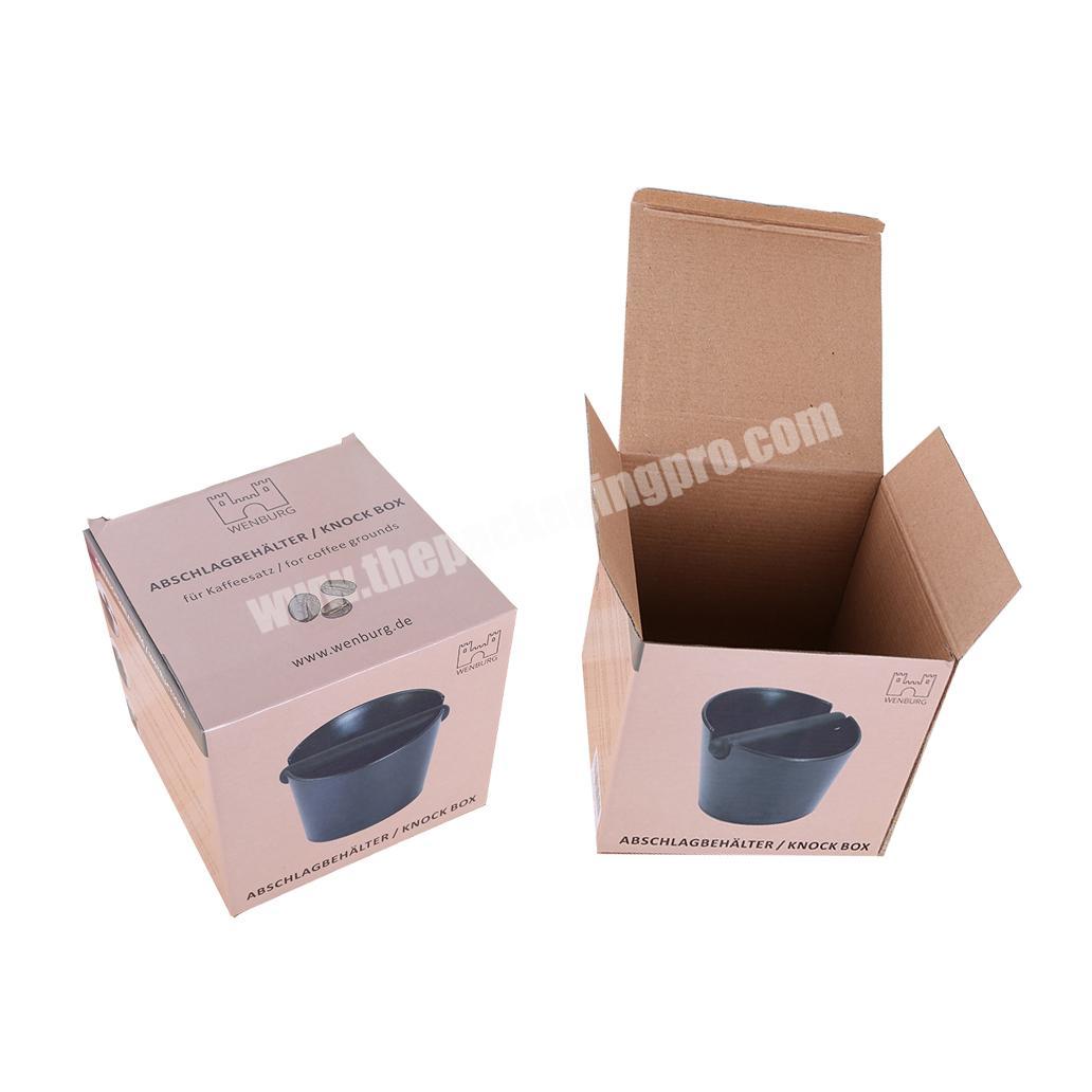 Wholesale color print two tuck end top shipping packaging paper corrugated carton box