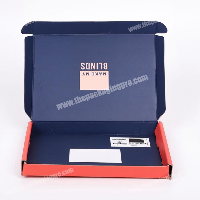 Wholesale Colored Printed Cosplay Cloth Cardboard Garment Packaging Corrugated Mailer Box from China