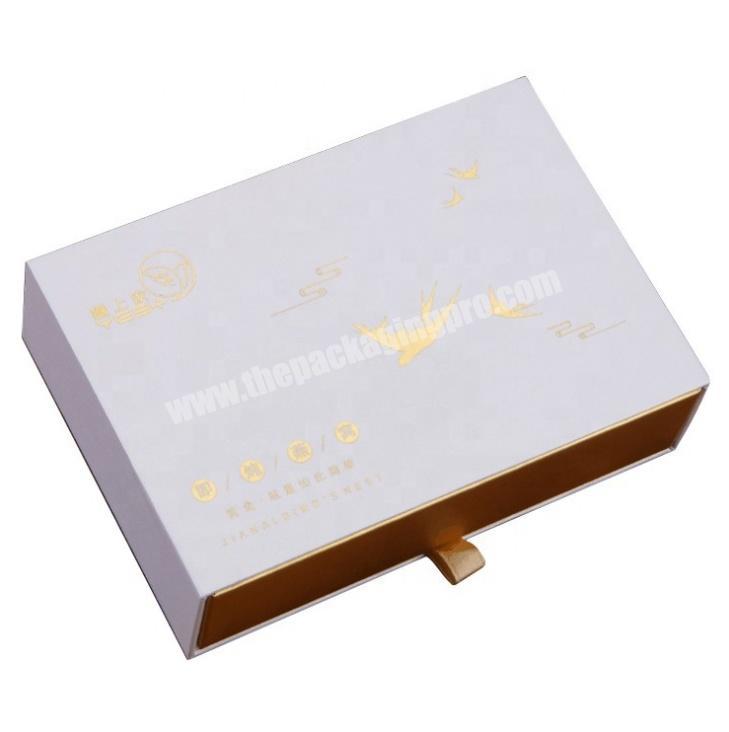 Wholesale cosmetic gift boxes packaging empty white gift boxes