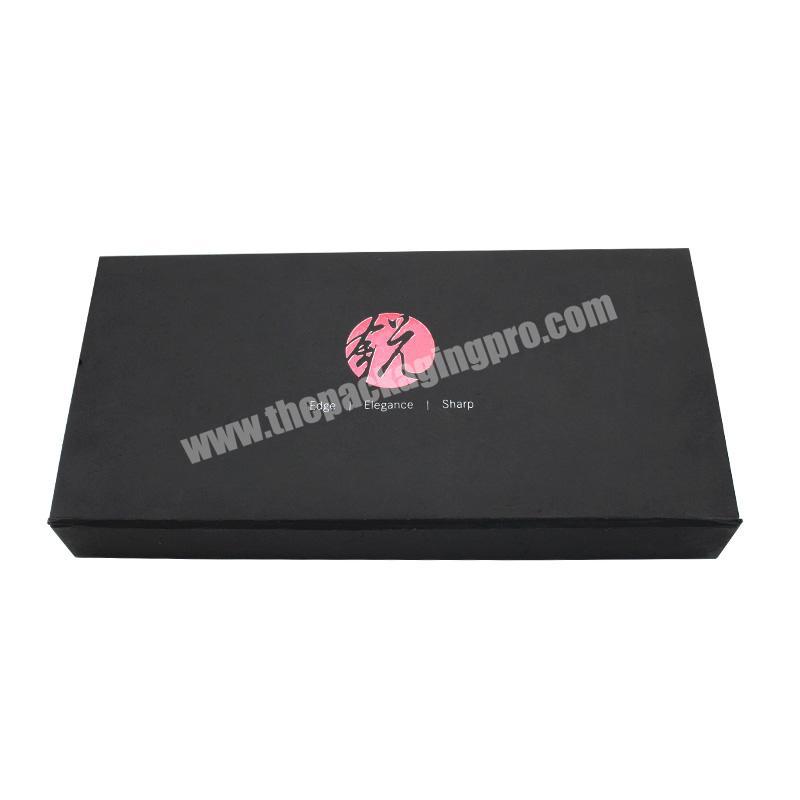 Wholesale Custom black gift card box cardboard box packaging sunglasses