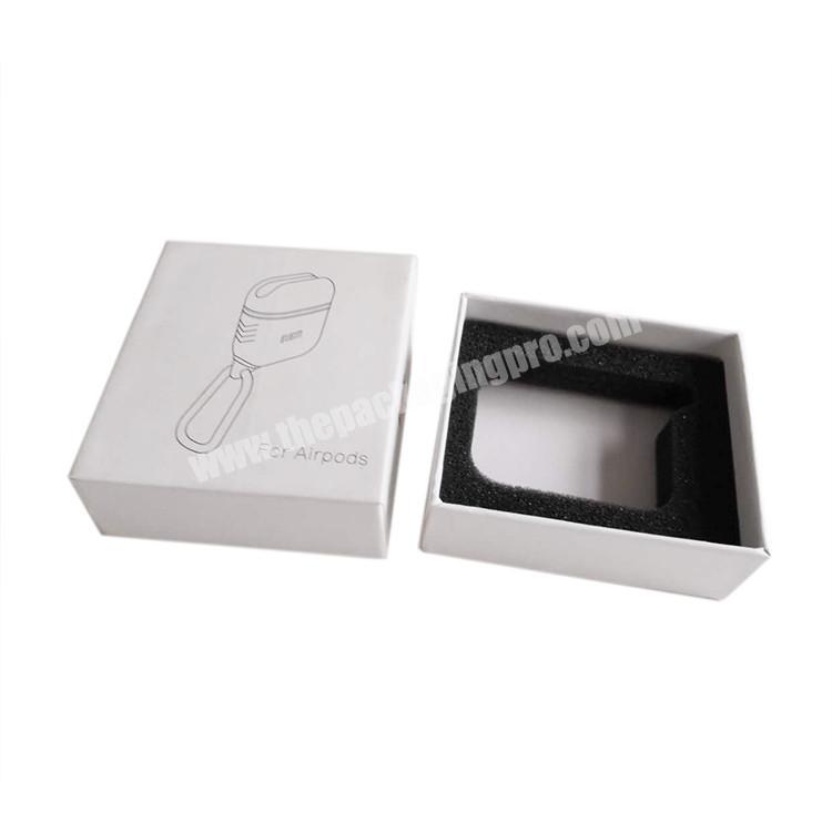 Wholesale Custom Black Printing Cardboard Packaging Lid and Base Boxes