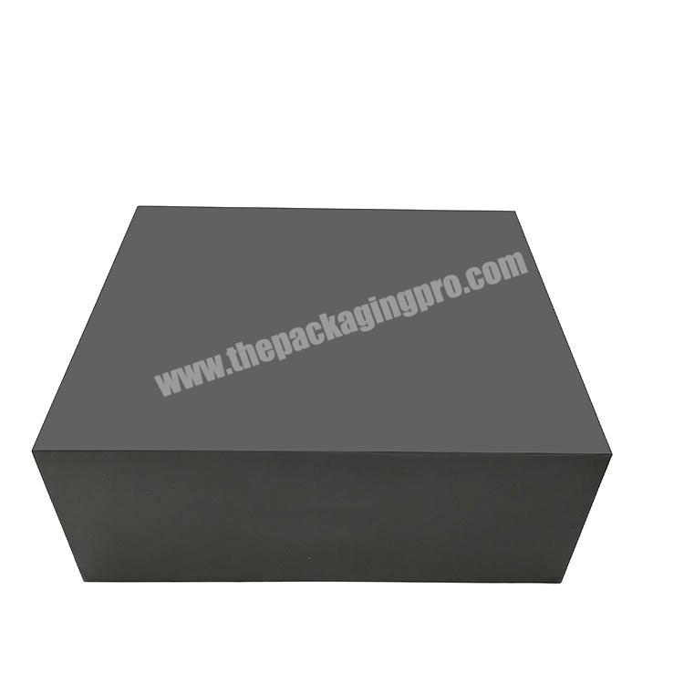 Wholesale custom black shipping carton corrugated gift box