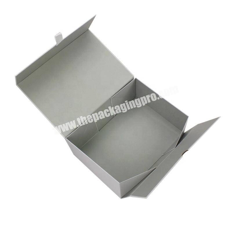 Wholesale Custom Box Luxury folding Magnetic Jewellery Paper Cardboard Box  Gift Packaging Box With Magnet Closure