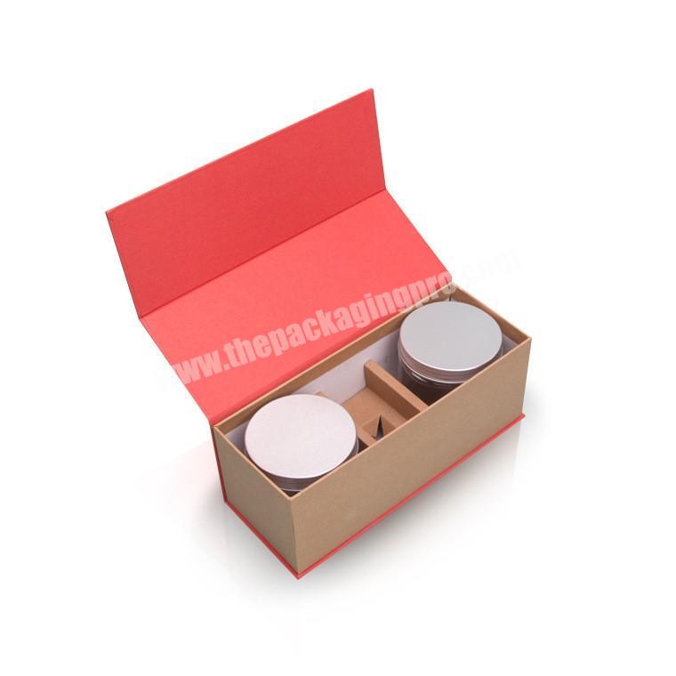wholesale custom cardboard candle jars cosmetic paper box gift packing box