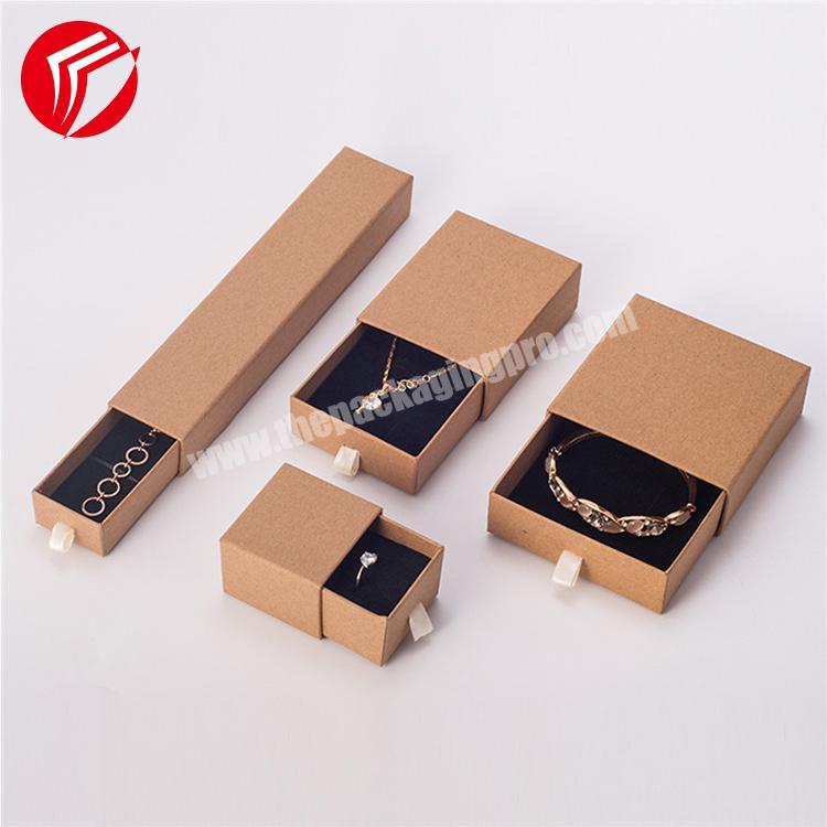 Wholesale custom cardboard jewellery display packaging boxes for earring ring pendant bracelet necklace