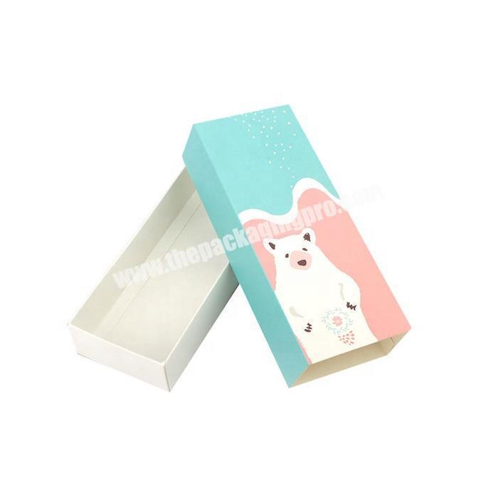 Wholesale custom cardboard sock paper packaging box