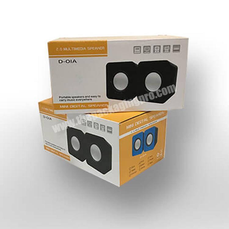 Wholesale custom cardboard speaker packaging box