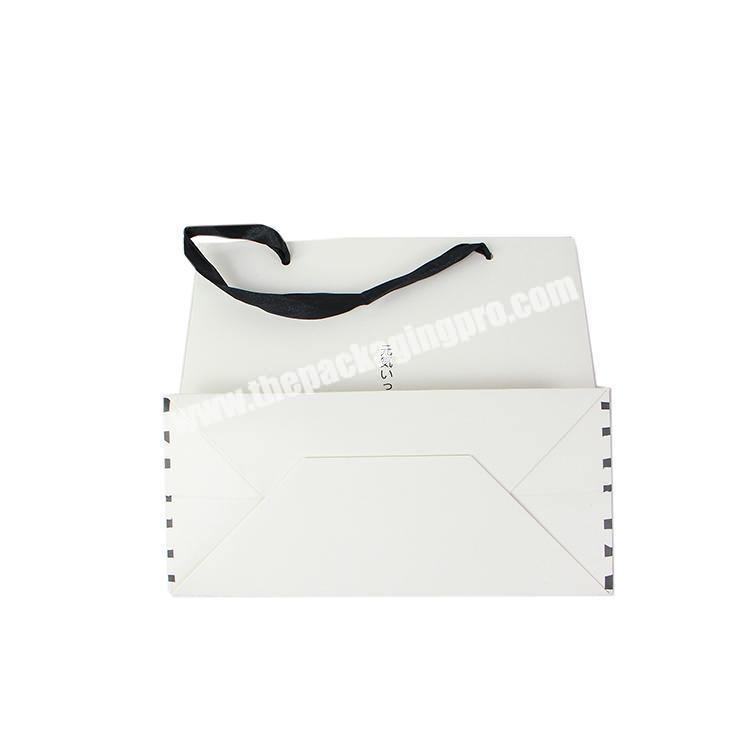 Wholesale custom coated paper c2s whitebrown packaging paper gift bag
