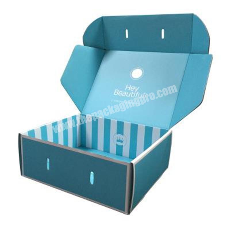 Wholesale Custom Corrugated Carton Box Mailer Shipping Box Apparel Packaging box