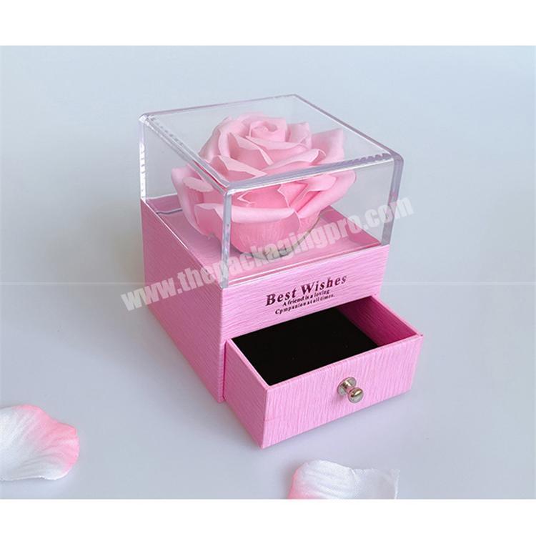 Wholesale Custom Design Packaging white flower pot box