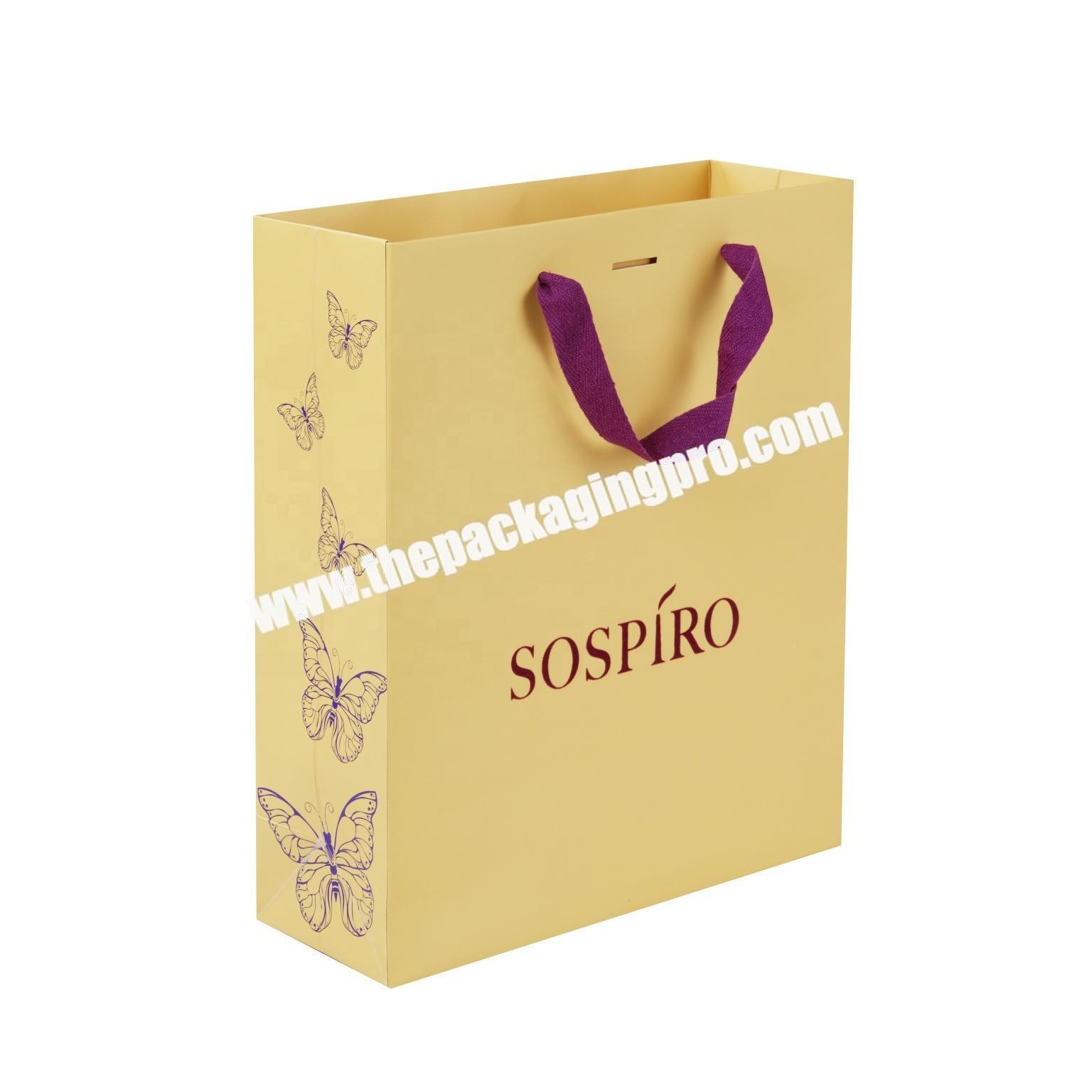 wholesale Custom Exquisite, stylish, printed portable gift wrapping paper bags