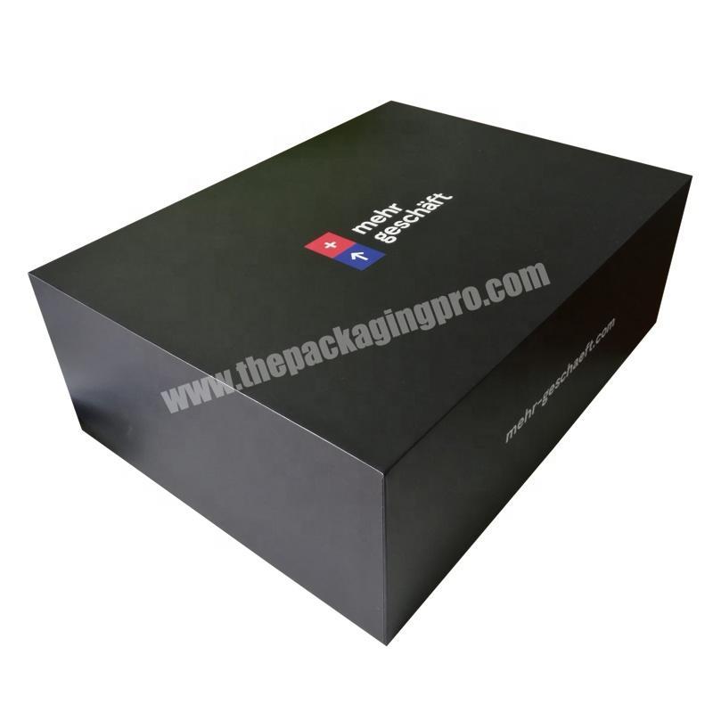 Wholesale Custom  fancy Cardboard Paper black  Gift Lid And Base perfume box lid and base cosmetics box