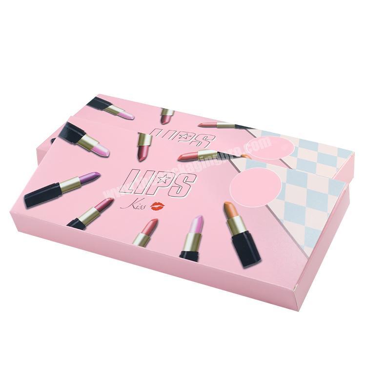 Wholesale Custom fashion retail lip gloss packaging box