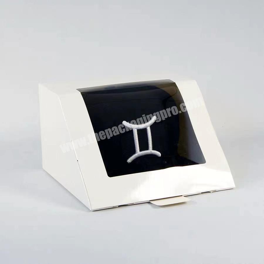 Wholesale Custom General Hat  Packaging, Hanging Display Box Spot Custom Gift Box Baseball Cap Card Box