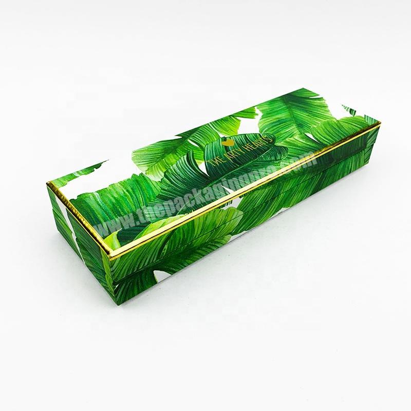 Wholesale custom gold stamping logo cardboard hard box bracelet jewelry paper packaging gift box