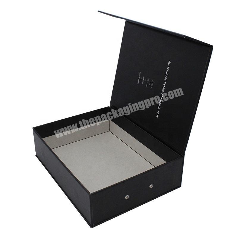 Wholesale custom large debossed folding top quality lashes lash magnetic box packaging with foam insert