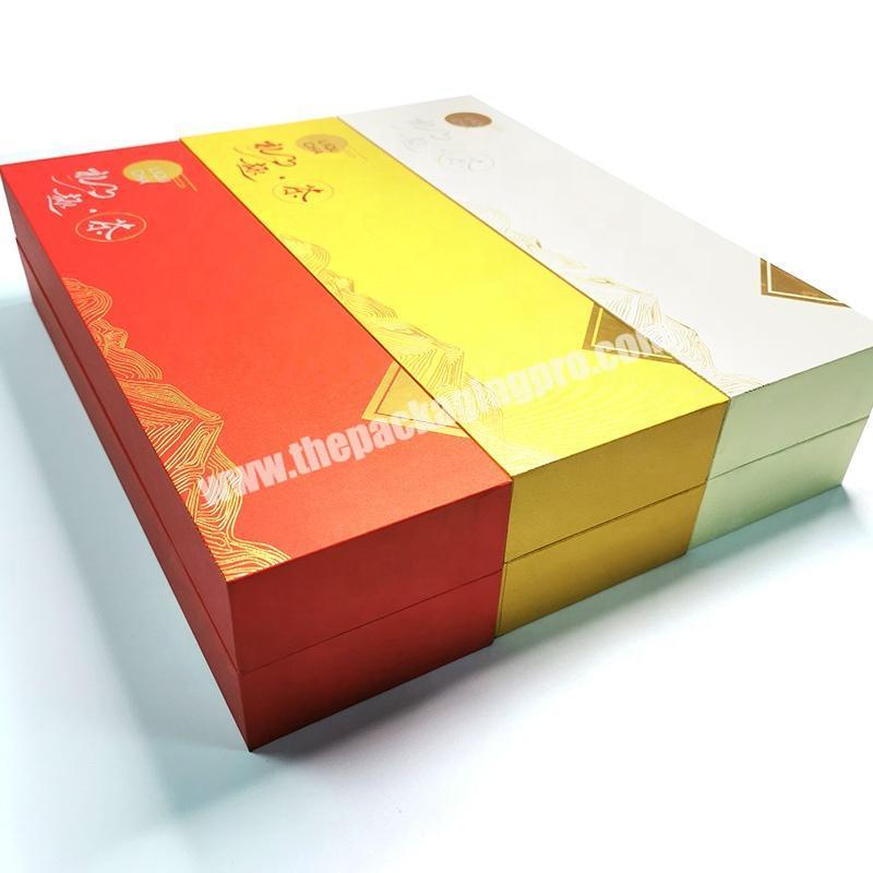 Wholesale Custom Logo Coffee Tea Tin Box Packaging Cardboard Paper Tea Gift Box