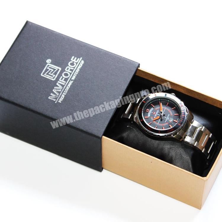 Wholesale custom logo high quality luxury cheap watch packaging box