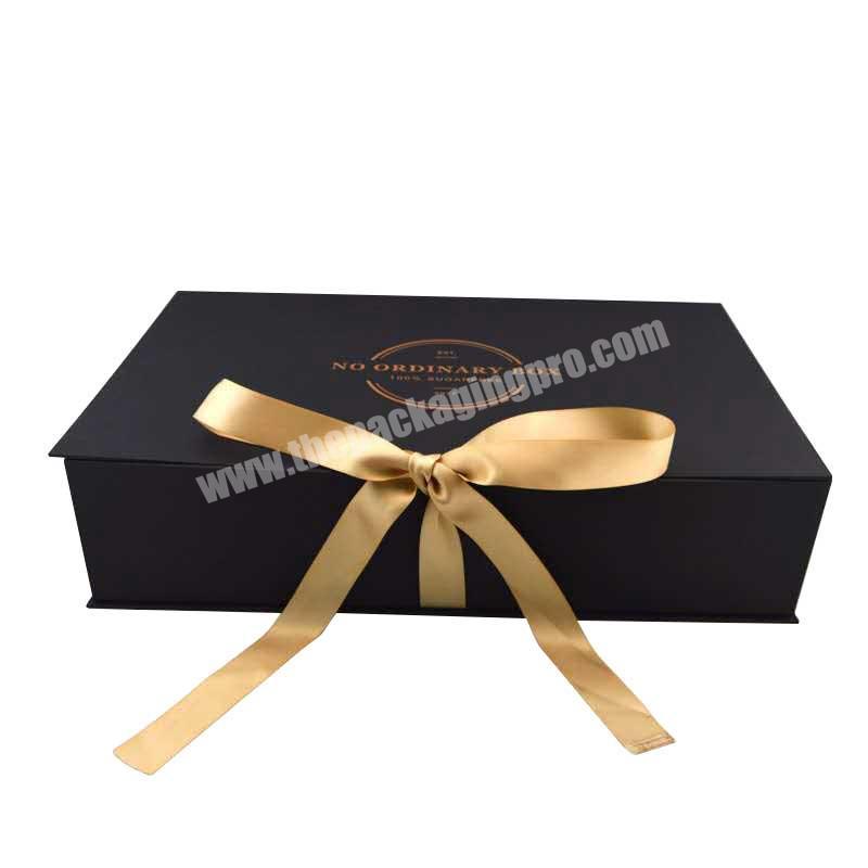 Wholesale custom logo luxury cardboard foldable hair wig packaging box