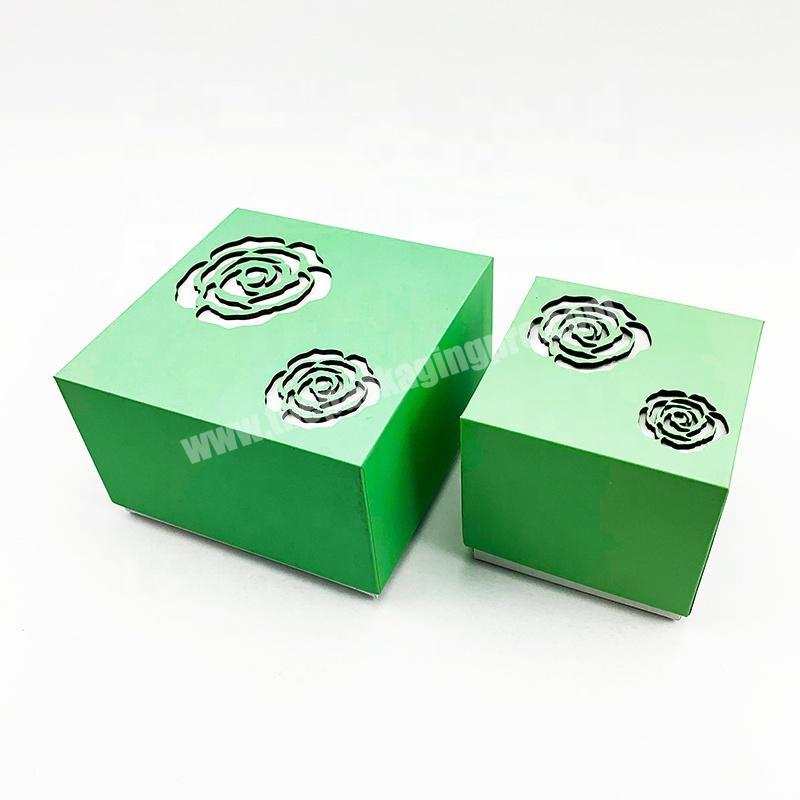 Wholesale custom logo luxury cardboard jewelry packaging craft paper bracelet gift box With Sponge