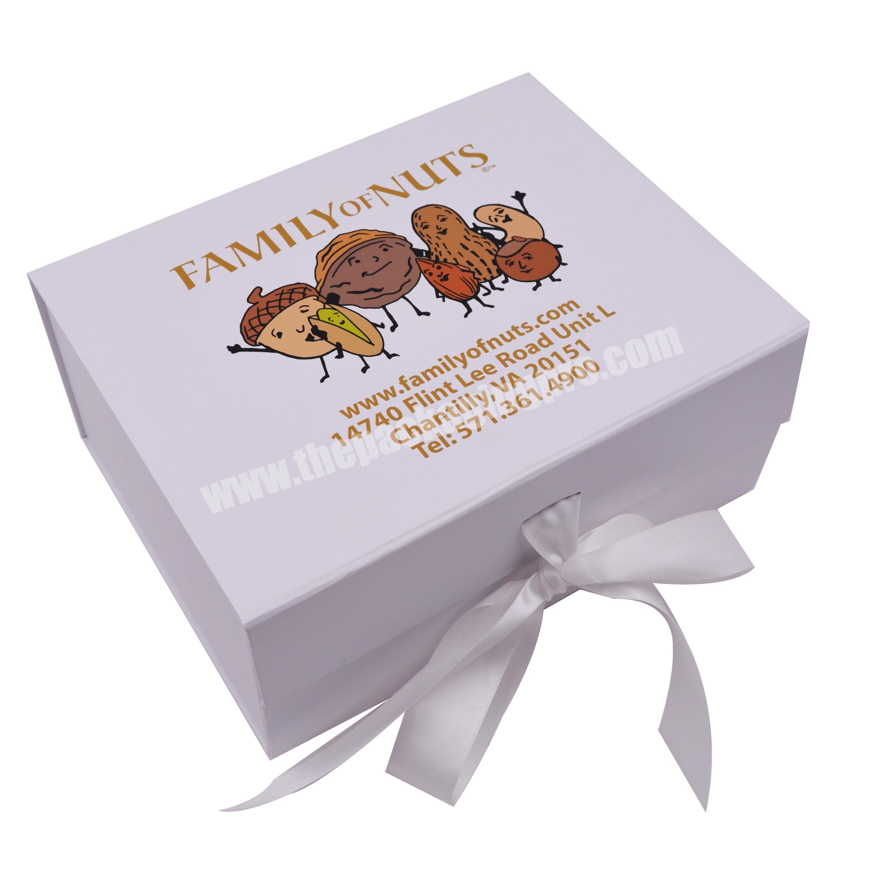 Wholesale Custom Logo Luxury Gift Box for Hair Extension Wigs Hair Bundles Bookshape Paper Box with Ribbon  Clothes Box
