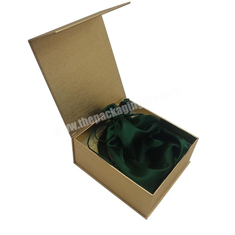 Wholesale custom logo luxury hair extension packaging box private label