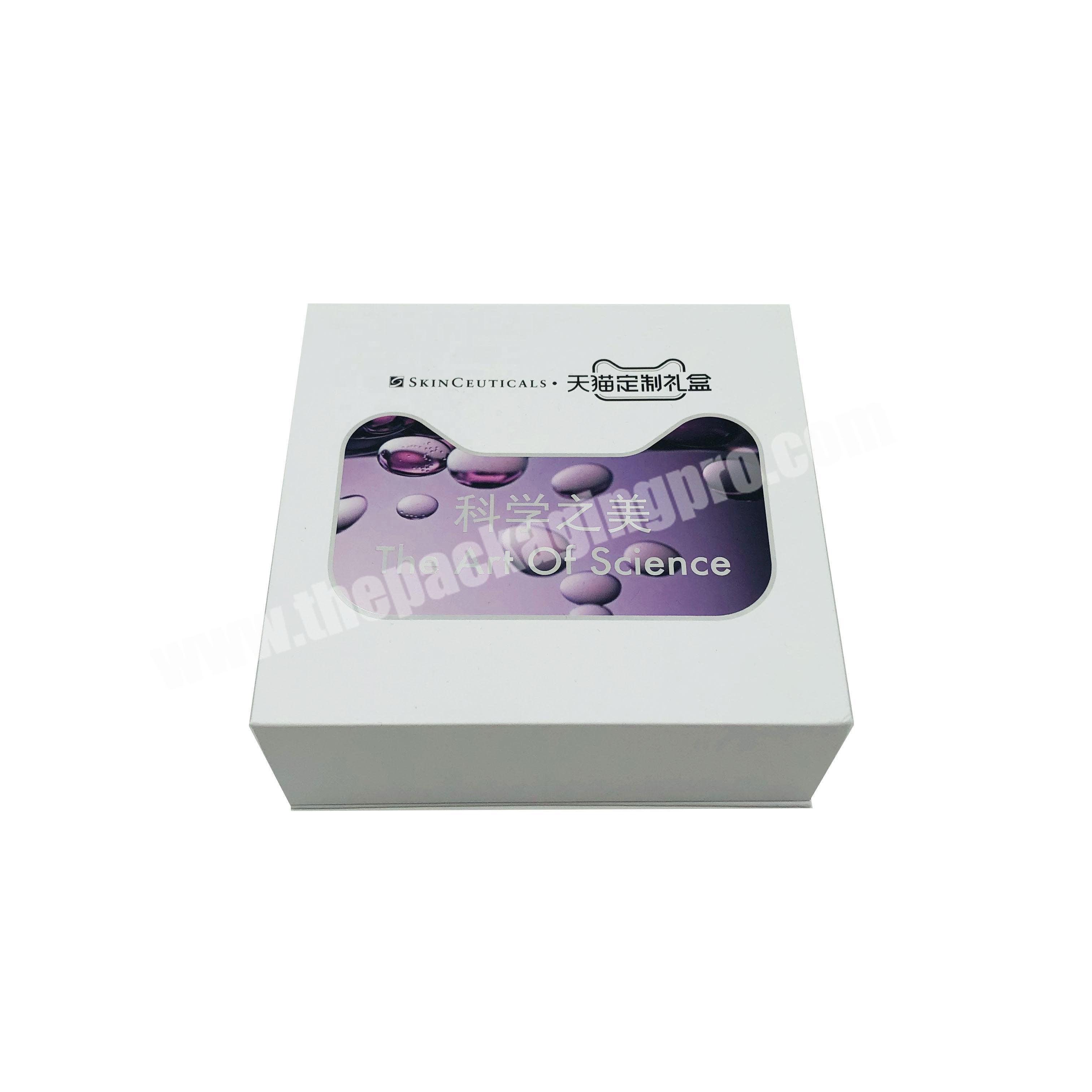 Wholesale Custom Logo Premium Luxury Cardboard White Paper Gift Magnetic Electronics Packaging Box