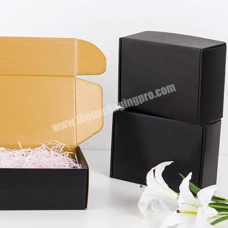Wholesale Custom Logo Printed Clothing Package Small Mailer Boxes Foldable Recycled