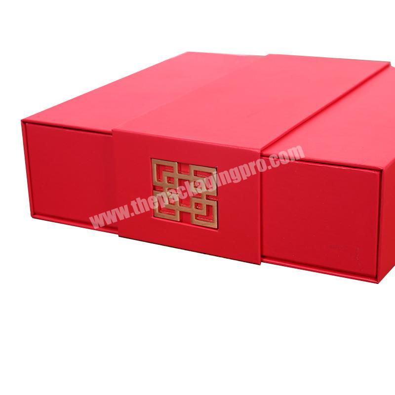 Wholesale Custom Logo Recyclable fashion luxury chocolate gift box packaging