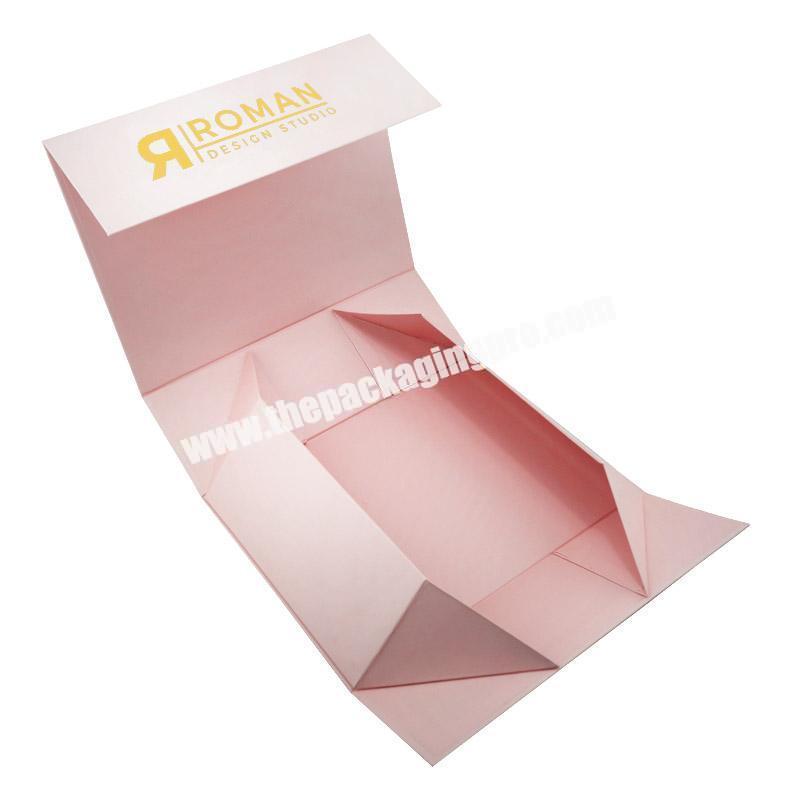 wholesale Custom  Luxury cardboard packaging gift paper magnetic foldable box