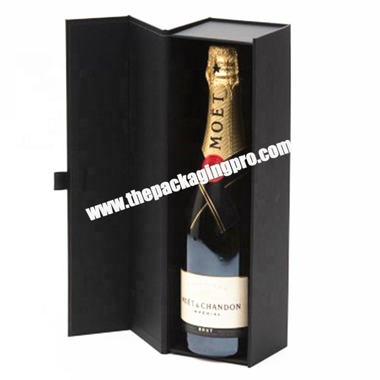 Wholesale Custom Luxury Cardboard Wine Mailer Box Magnetic Gift Packaging Box